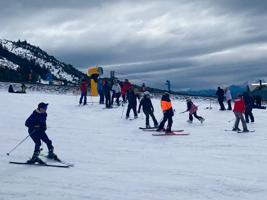 Clase bautismo de ski / snow - Cerro Catedral